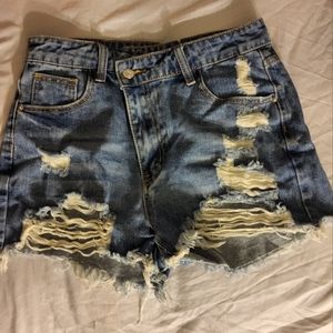 Denim shorts Size small